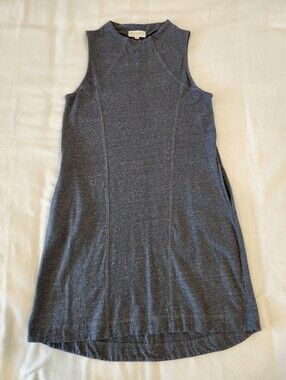 Synergy Organic Clothing Sleeveless Dress Blue Size Medium